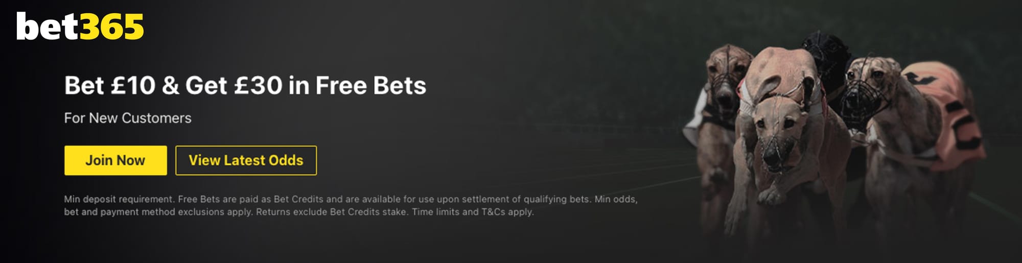 Bet365 promotional banner