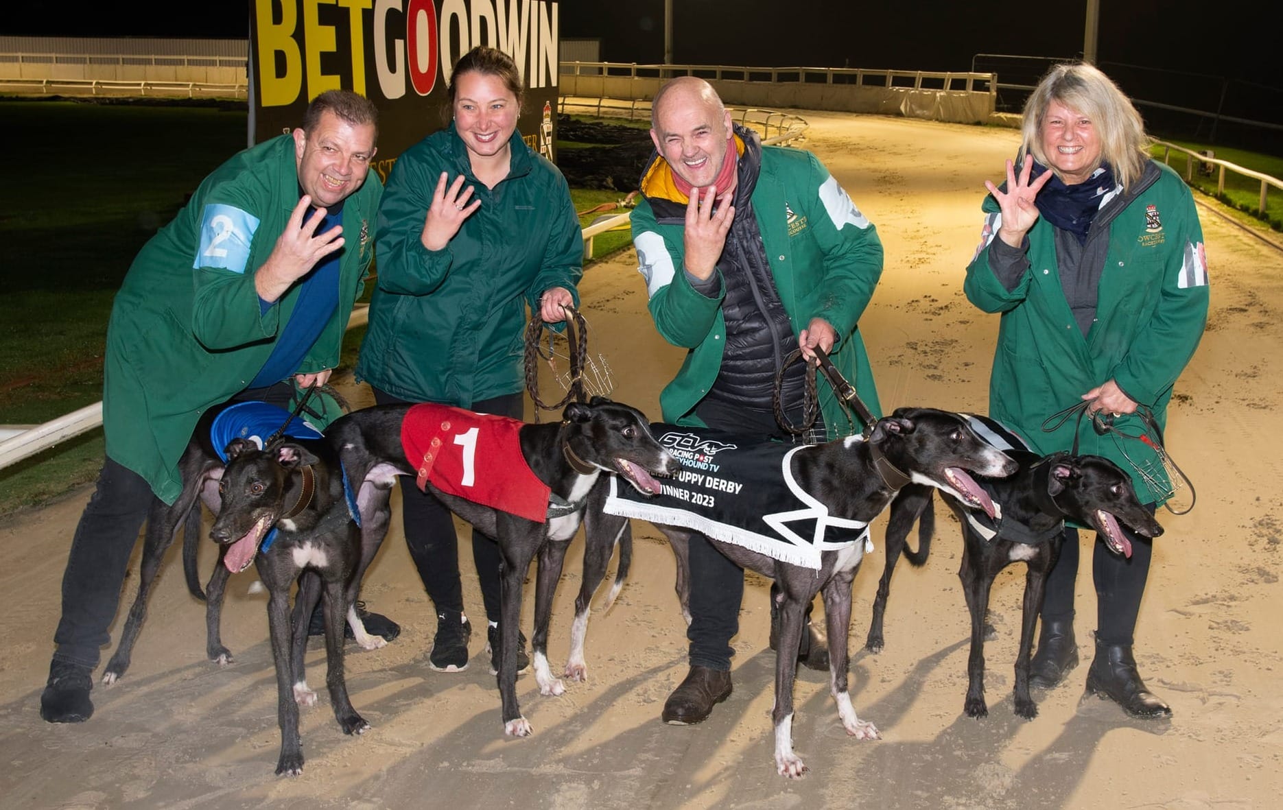 Standard-setters Kobe and Birch dominate Puppy Derby market